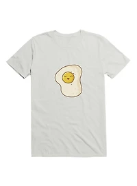 Kawaii Fried Eggs Pattern T-Shirt