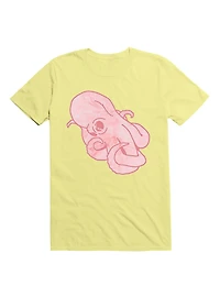 Kawaii Colorful Octopus - Strawberry Milk Squid Tie Dye T-Shirt