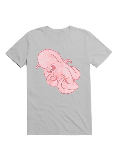 Kawaii Colorful Octopus - Strawberry Milk Squid Tie Dye T-Shirt