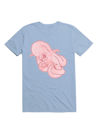 Kawaii Colorful Octopus - Strawberry Milk Squid Tie Dye T-Shirt
