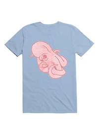 Kawaii Colorful Octopus - Strawberry Milk Squid Tie Dye T-Shirt
