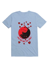 Kawaii Yin Yang Cute Cats T-Shirt