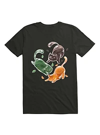 Kawaii Beverage Cats T-Shirt