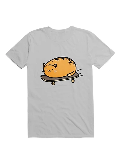 Kawaii Skateboarding Kitty Loaf T-Shirt
