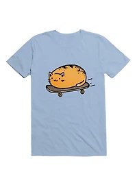 Kawaii Skateboarding Kitty Loaf T-Shirt