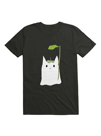 Kawaii Boo Leaf T-Shirt