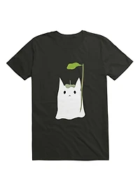 Kawaii Boo Leaf T-Shirt