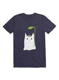 Kawaii Boo Leaf T-Shirt