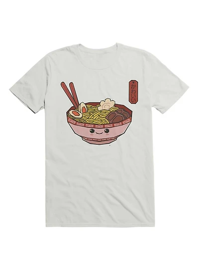 Kawaii Bowl Ramen Noodles T-Shirt