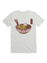 Kawaii Bowl Ramen Noodles T-Shirt