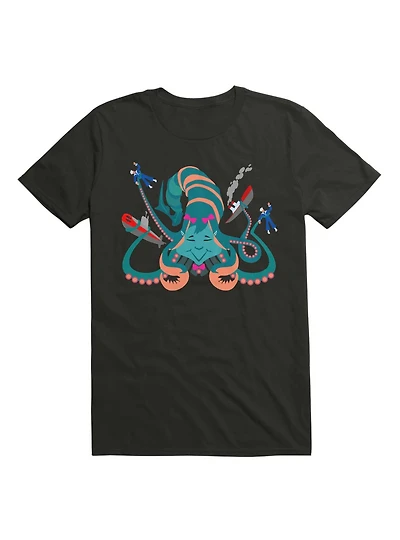 Kawaii Kraken T-Shirt