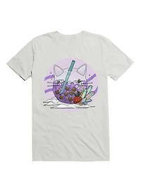 Kawaii Magical Cat Boba T-Shirt