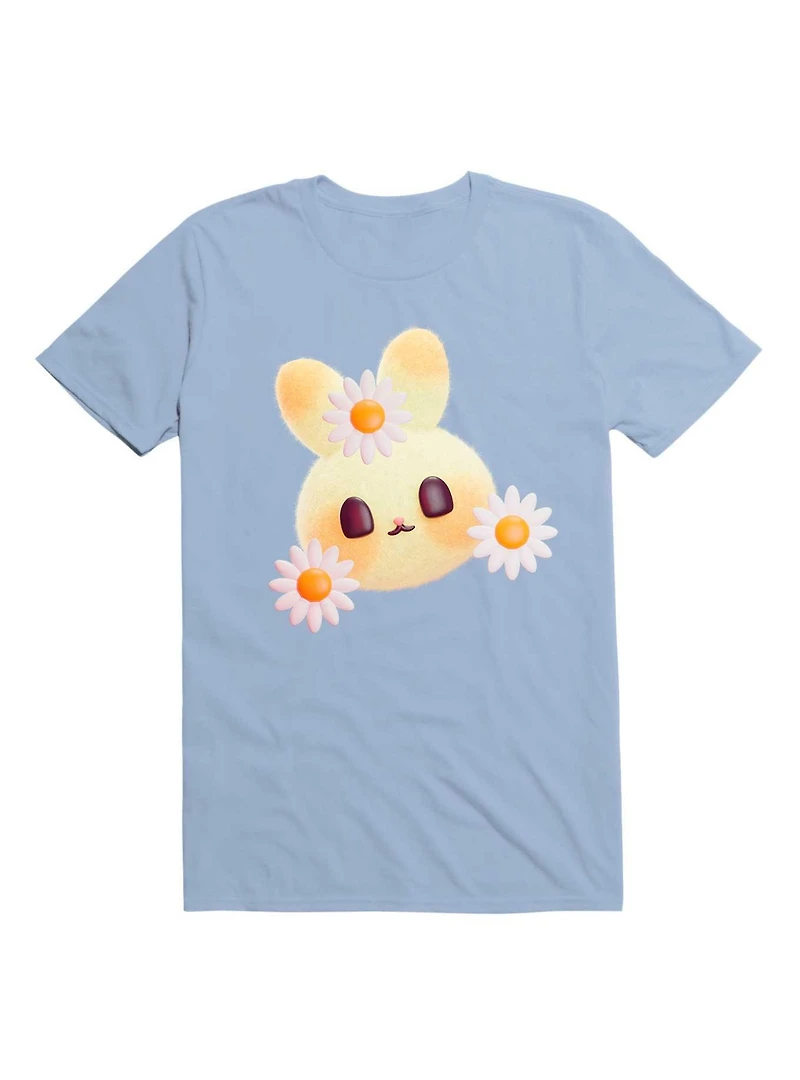 Kawaii Bunny, Flowers And Happiness T-Shirt
