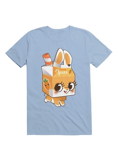 Kawaii Carrot Juice Bunny T-Shirt