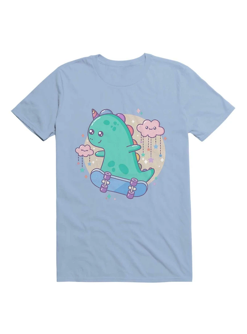 Kawaii Dinocorn Skater T-Shirt