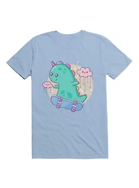 Kawaii Dinocorn Skater T-Shirt