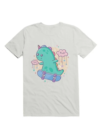 Kawaii Dinocorn Skater T-Shirt