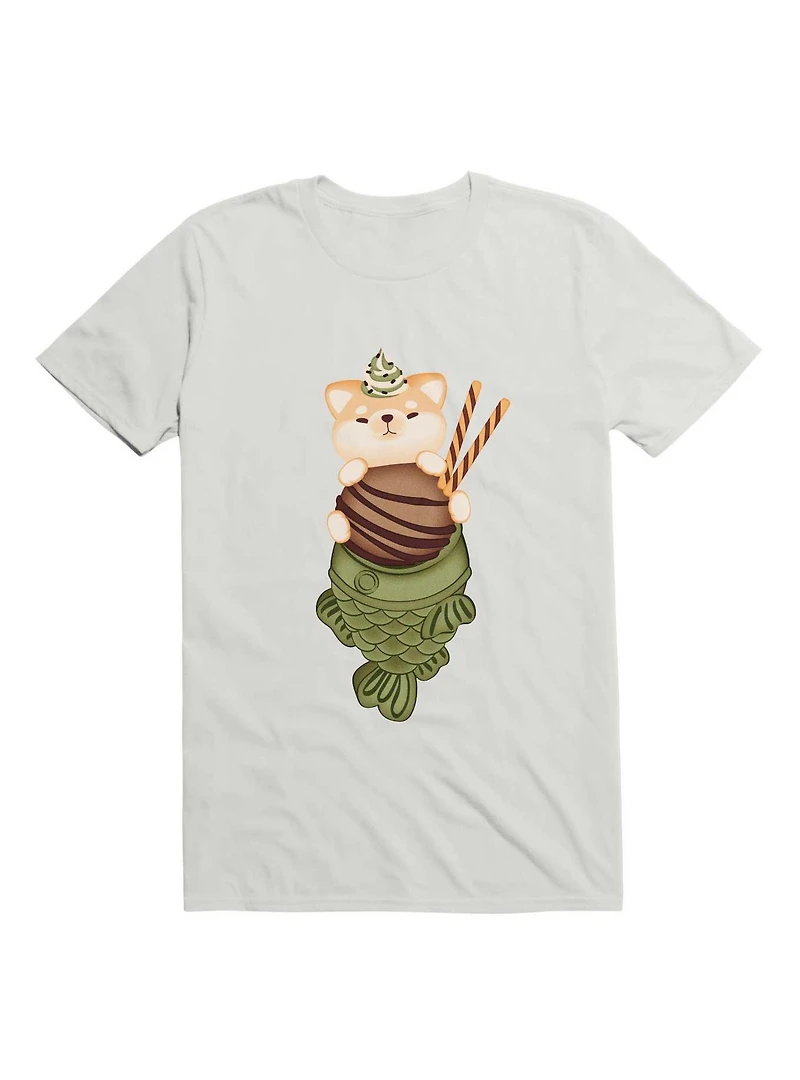 Kawaii The Dog Of Taiyaki Ice Cream T-Shirt