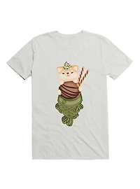 Kawaii The Dog Of Taiyaki Ice Cream T-Shirt