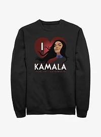 Marvel Ms. I Heart Kamala Sweatshirt