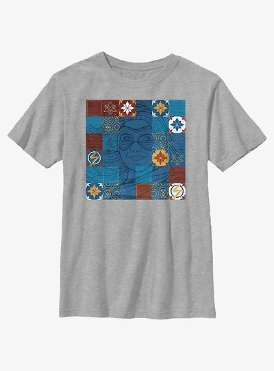 Marvel Ms. Portrait Panels Youth T-Shirt