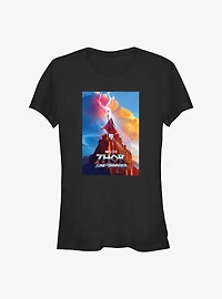 Marvel Thor: Love and Thunder Lady Thor Poster Girls T-Shirt
