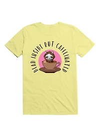 Kawaii Dead Inside But Caffeinated T-Shirt