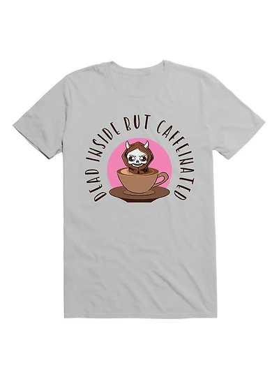 Kawaii Dead Inside But Caffeinated T-Shirt