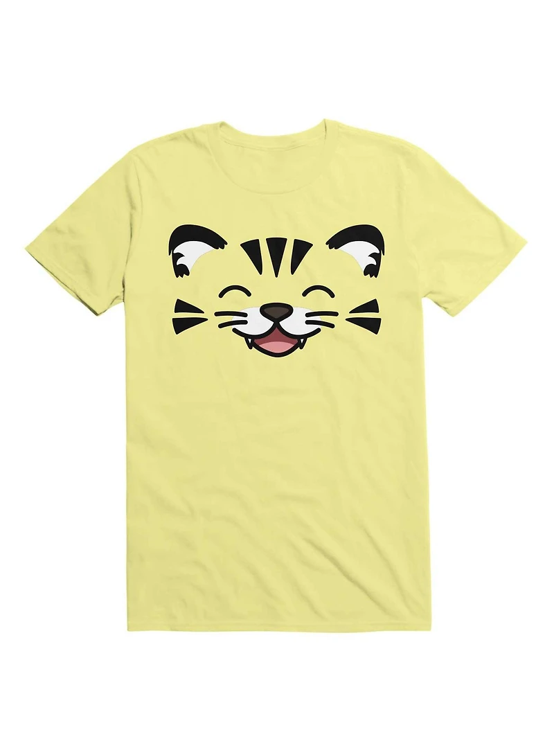 Kawaii Happy Tiger T-Shirt