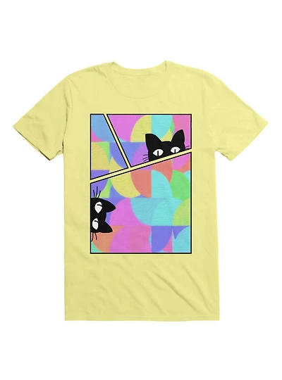 Kawaii Black Cats T-Shirt