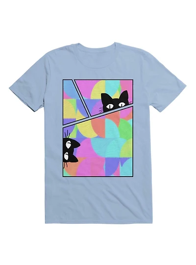 Kawaii Black Cats T-Shirt