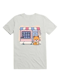 Kawaii Doggo Restaurant Cute Shiba Inu T-Shirt
