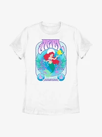 Disney The Little Mermaid Ariel Retro Womens T-Shirt