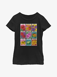 Disney Princesses Flower Seeds Youth Girls T-Shirt