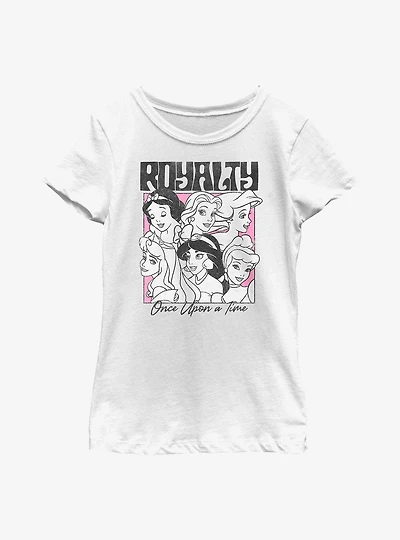 Disney Princesses Royalty Youth Girls T-Shirt