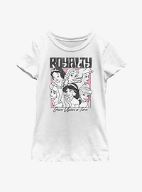 Disney Princesses Royalty Youth Girls T-Shirt