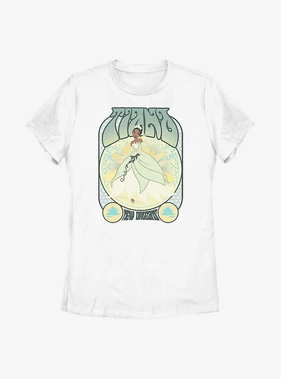 Disney The Princess And Frog Tiana Retro Womens T-Shirt
