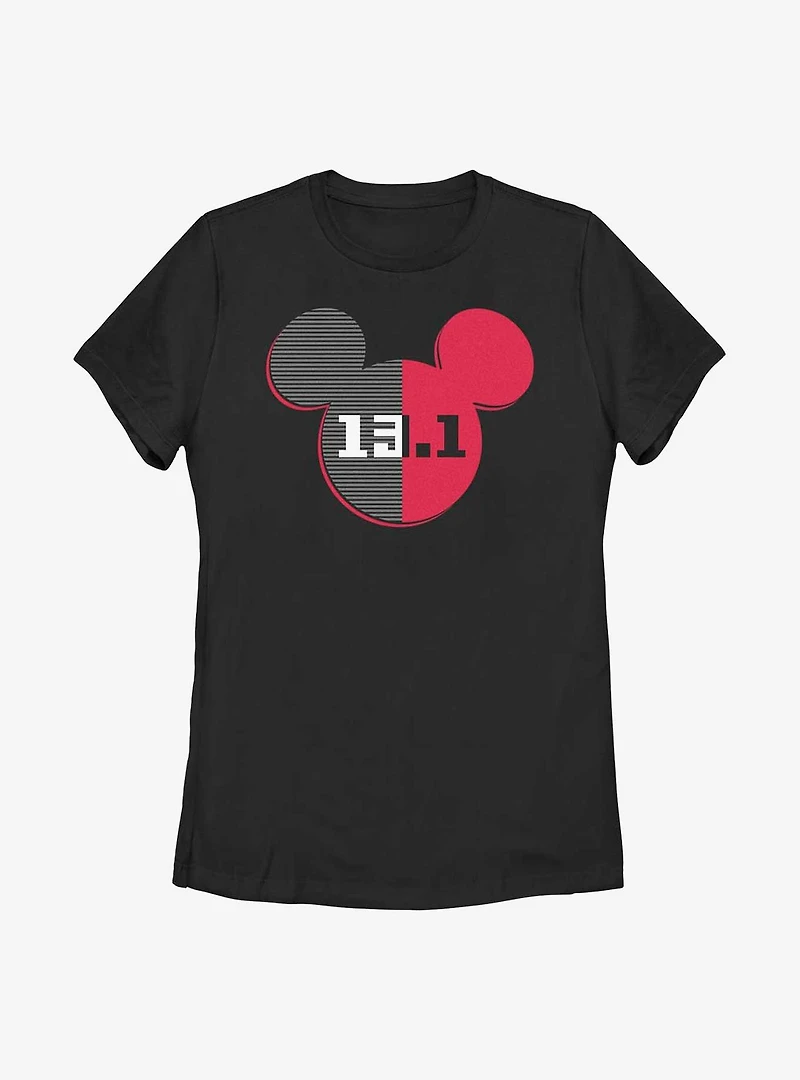 Disney Mickey Mouse Running Ears Womens T-Shirt