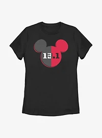 Disney Mickey Mouse Running Ears Womens T-Shirt