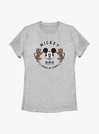 Disney Mickey Mouse Spirit Of Tiger Womens T-Shirt