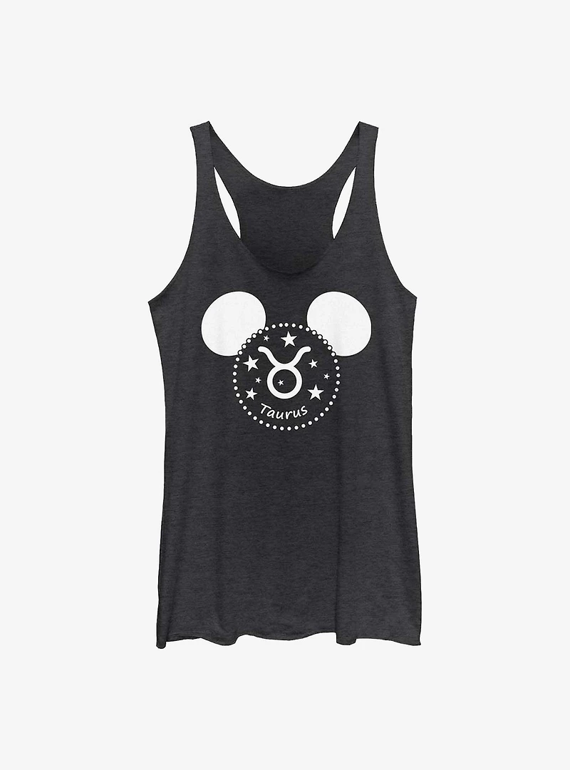 Disney Mickey Mouse Taurus Ears Womens Tank Top
