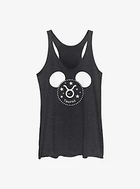 Disney Mickey Mouse Taurus Ears Womens Tank Top