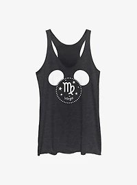 Disney Mickey Mouse Virgo Ears Womens Tank Top