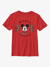 Disney Mickey Mouse Spirit Of Tiger Youth T-Shirt