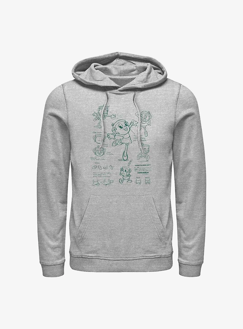 Cuphead: The Delicious Last Course Ms. Chalice Sketch Hoodie