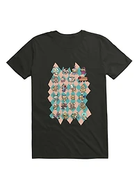 Kawaii All Dogs Wearing Costumes T-Shirt