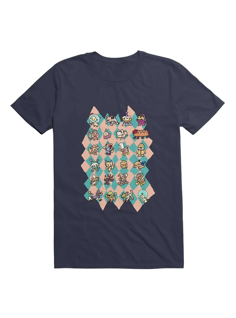 Kawaii All Dogs Wearing Costumes T-Shirt