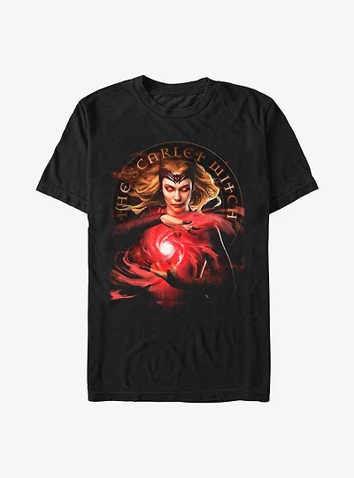 Marvel Doctor Strange The Multiverse Of Madness Scarlet Witch Dark Side T-Shirt