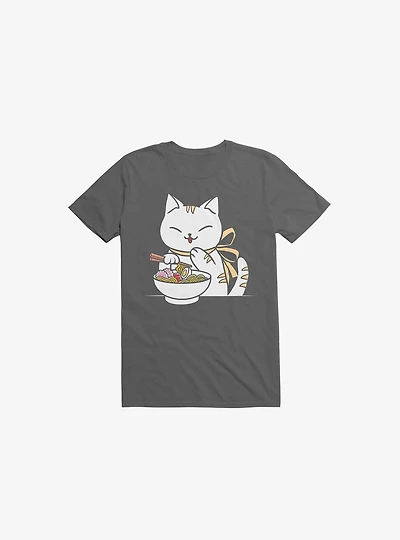 Kawaii Ramen Cat T-Shirt