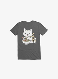 Kawaii Ramen Cat T-Shirt